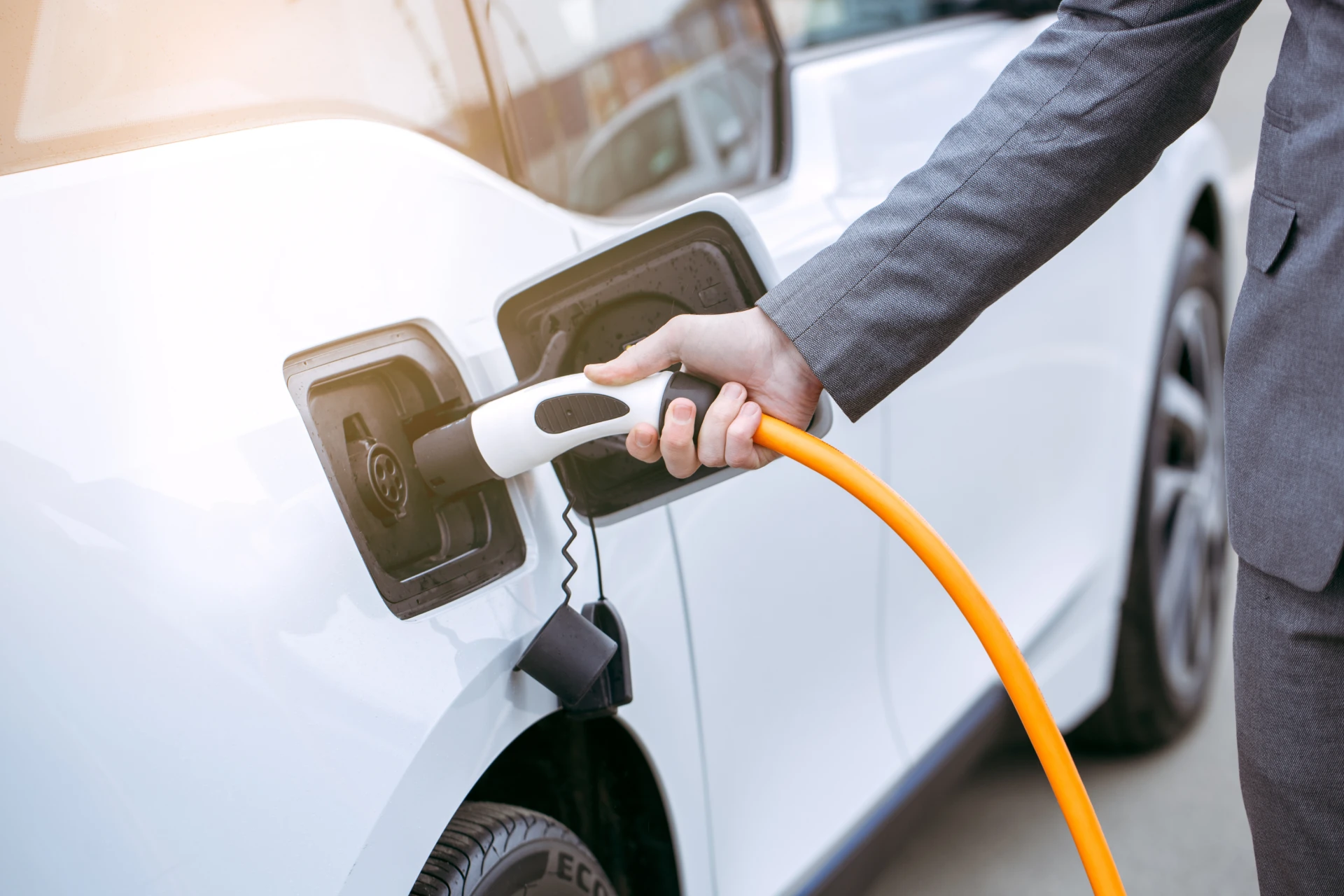 Carregamento de carro elétrico